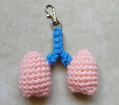 Lungs Keychain