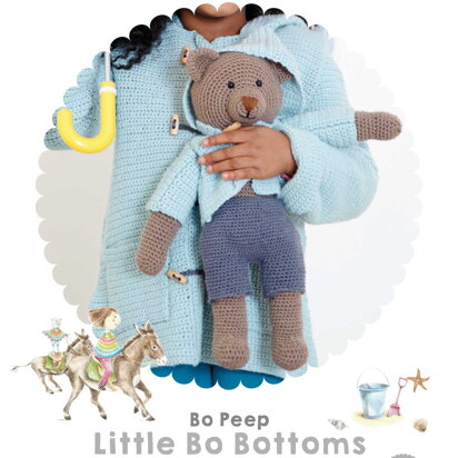 Little Bo Bottoms Bear’s Shorts & Trousers in West Yorkshire Spinners Bo Peep Luxury Baby DK - Downloadable PDF