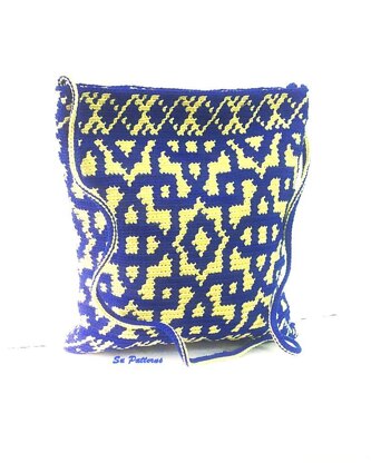 Moroccan Tapestry Crochet Bag