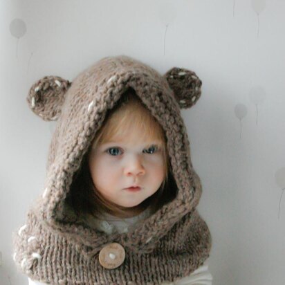 Barri teddy bear hood