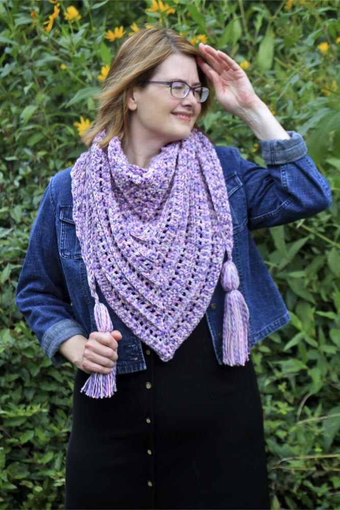 So Long Summer Scarf Crochet pattern by Nana's Crafty Home