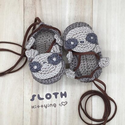 Sloth Baby Crochet Pattern by Kittying