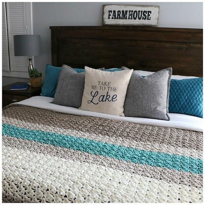 Farmhouse King Size Blanket