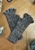 Mursten - cabled fingerless gloves