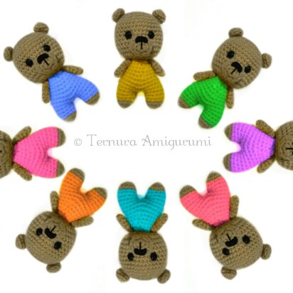 Crochet pattern bears