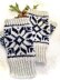 Three Color Selbu Mitts