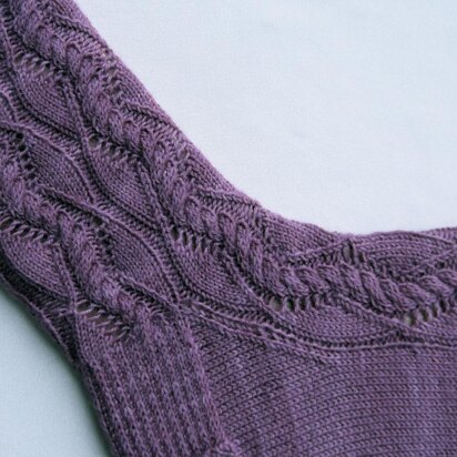 Plato's Favorite Socks - knitting pattern