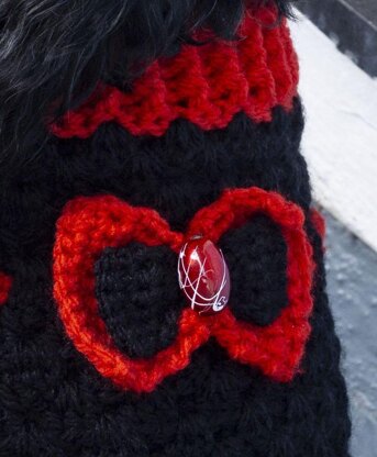 Häkelanleitung für das Hundekleid Chic