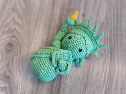 Statue of Liberty Amigurumi doll