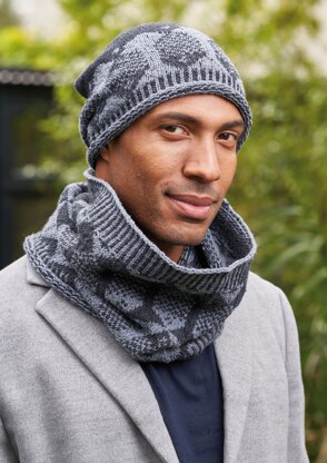 Shoal Cowl in Rowan Denim Revive - ZB296-00011-UK - Downloadable PDF