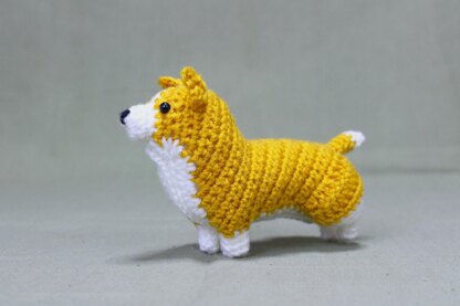 Corgi dog amigurumi / コーギーのあみぐるみ