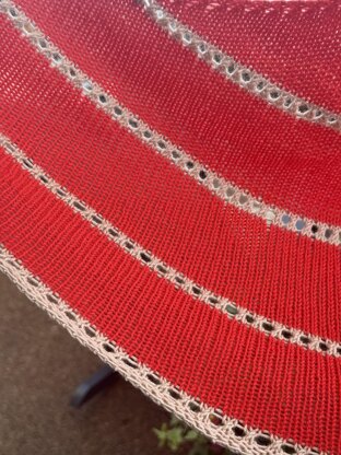 Red Line Shawl
