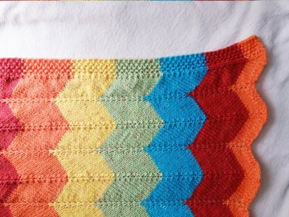 Chevron Baby Blanket