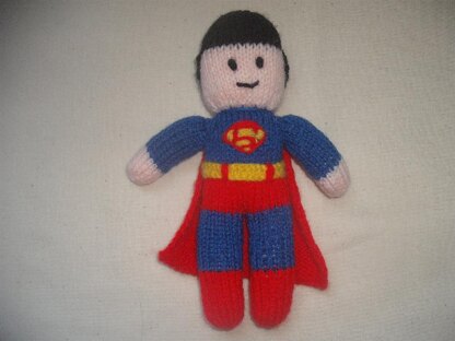 Knitted Superman