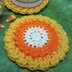 Candy Corn Coasters