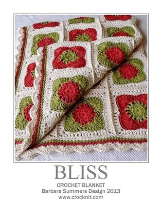 Crochet Blanket BLISS USA