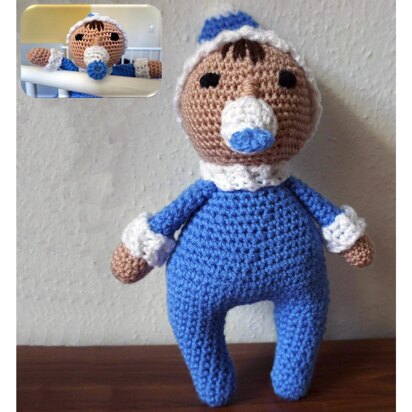 Häkelanleitung Amigurumi Schlafpüppchen Pepè ♥