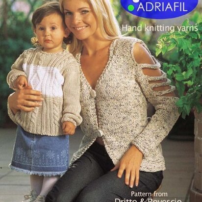 Liz Pullover in Adriafil Memphis - Downloadable PDF