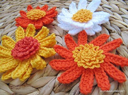 Gerbera Daisy Easy Flowers Tutorial