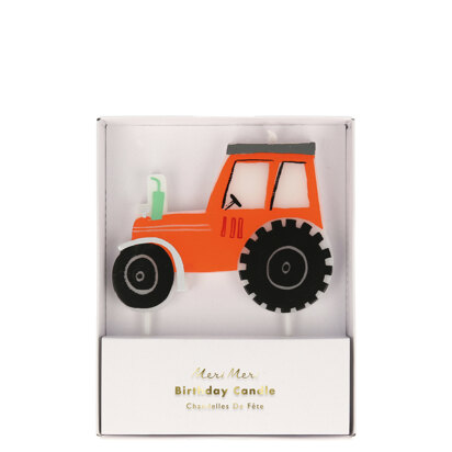 Meri Meri On The Farm Tractor Candle