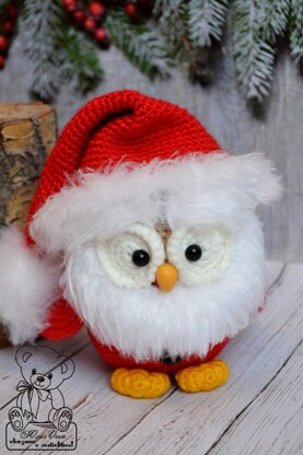 323 Santa Little Owl