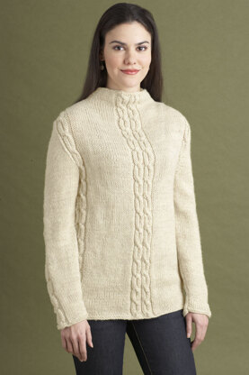 Madison Pullover in Lion Brand Wool-Ease - 90194AD