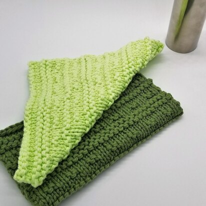 Sawmills Dishcloth - knitting pattern