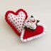 Amigurumi hearts, crochet cute hearts