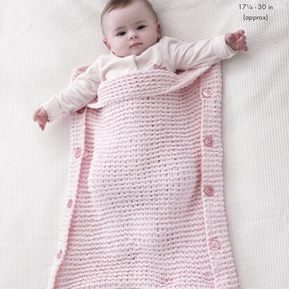 Robe & Sleeping Bag in King Cole Yummy - 4823 - Downloadable PDF