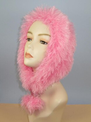 Faux Fun Fur Bonnet