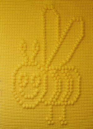 Busy Buzzy Bee Baby Blanket