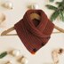 Knitted colar cowl with buttons