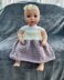 Dolls Dresses Knitting Pattern (no 122) to fit 16, 18, 20 inch or 41, 46, 51 cms doll