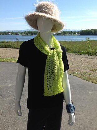 Reversible Lace Scarf