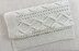 Baby Blanket with Large Diamonds