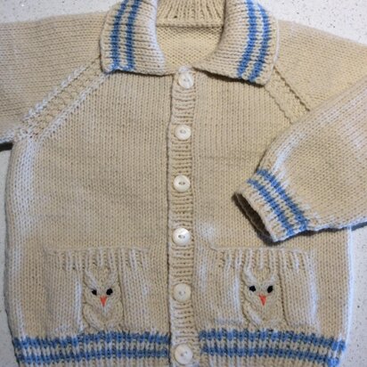 Hoot-Owl Cardigan, Revised