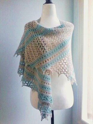 Vancouver Fog Shawl