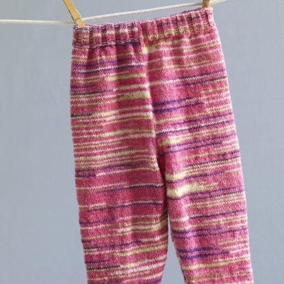 Baby Brights Pants in Lion Brand Sock Ease - 80850AD