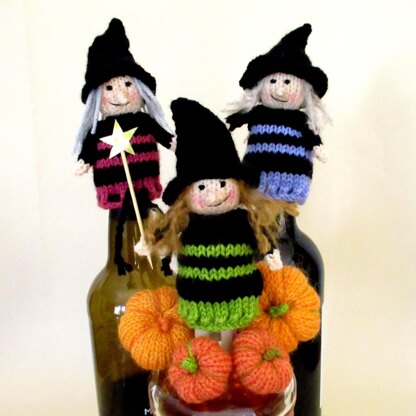 Halloween Witches and Pumpkins