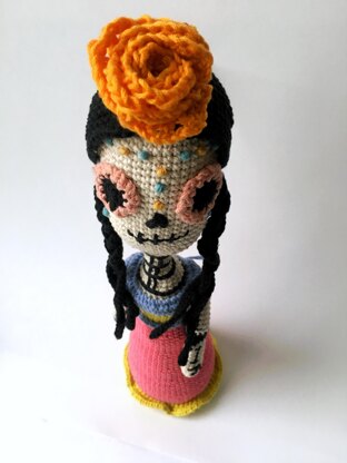 Día de Muertos, Catrina Doll - Crochet Pattern/Amigurumi