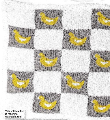 Little Ducks Baby Blanket