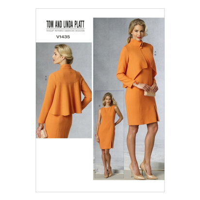 Vogue Misses' Jacket and Dress V1435 - Sewing Pattern