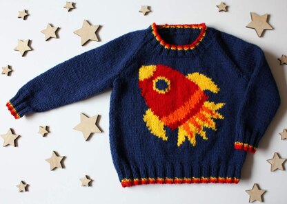 Reach for the Stars children's jumper