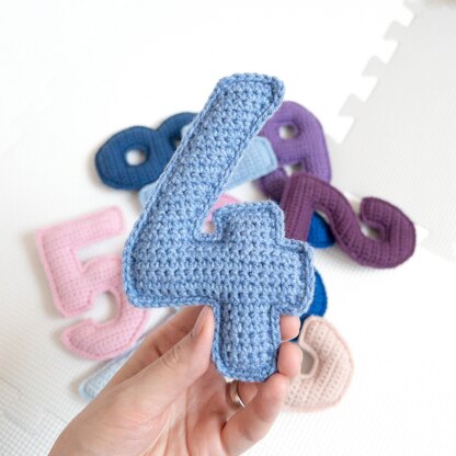Crochet Numbers Pattern