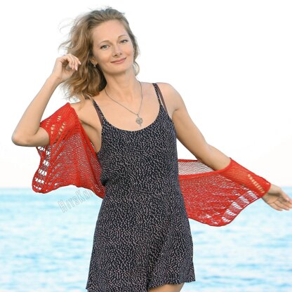 Geometric Crop Cradigan