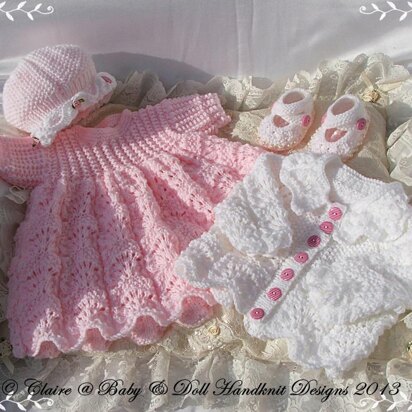 Lacy Dress & Jacket Set