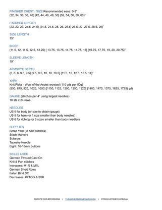 Sticks & Stones Cardigan