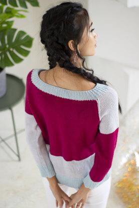 Women's Confectionary Cardigan in Universal Yarn Fibra Natura Donnina - Downloadable PDF