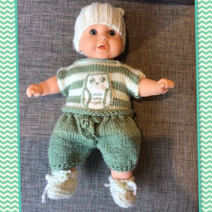 Dolls clothes cute knitting outfit