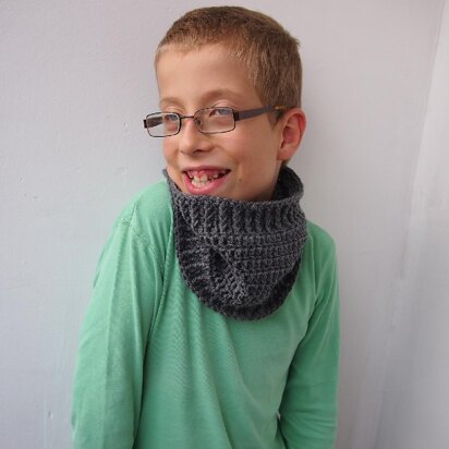 Basic cowl loop scarf child size